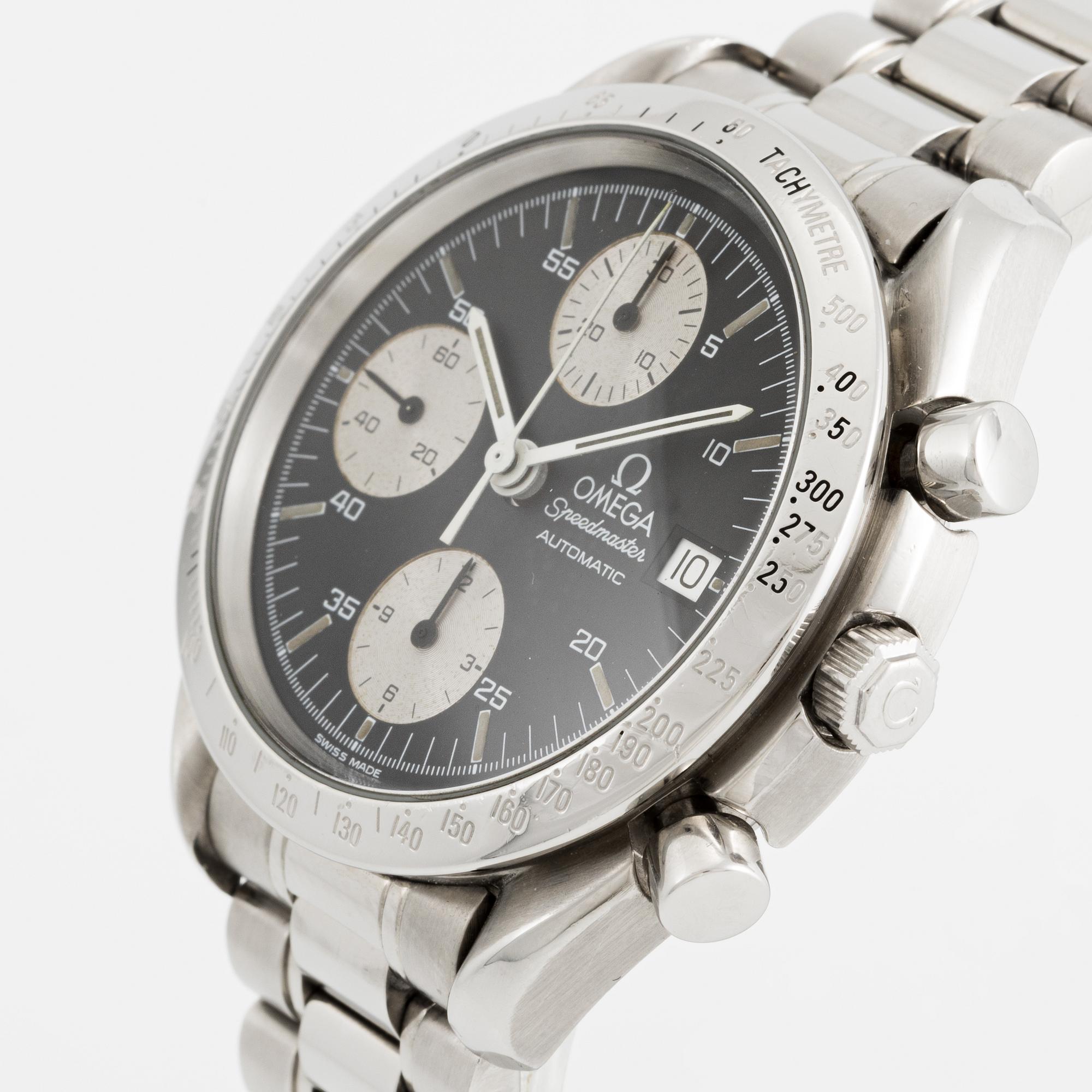 Omega, Speedmaster, Date, kronograf, armbandsur, 39 mm.
