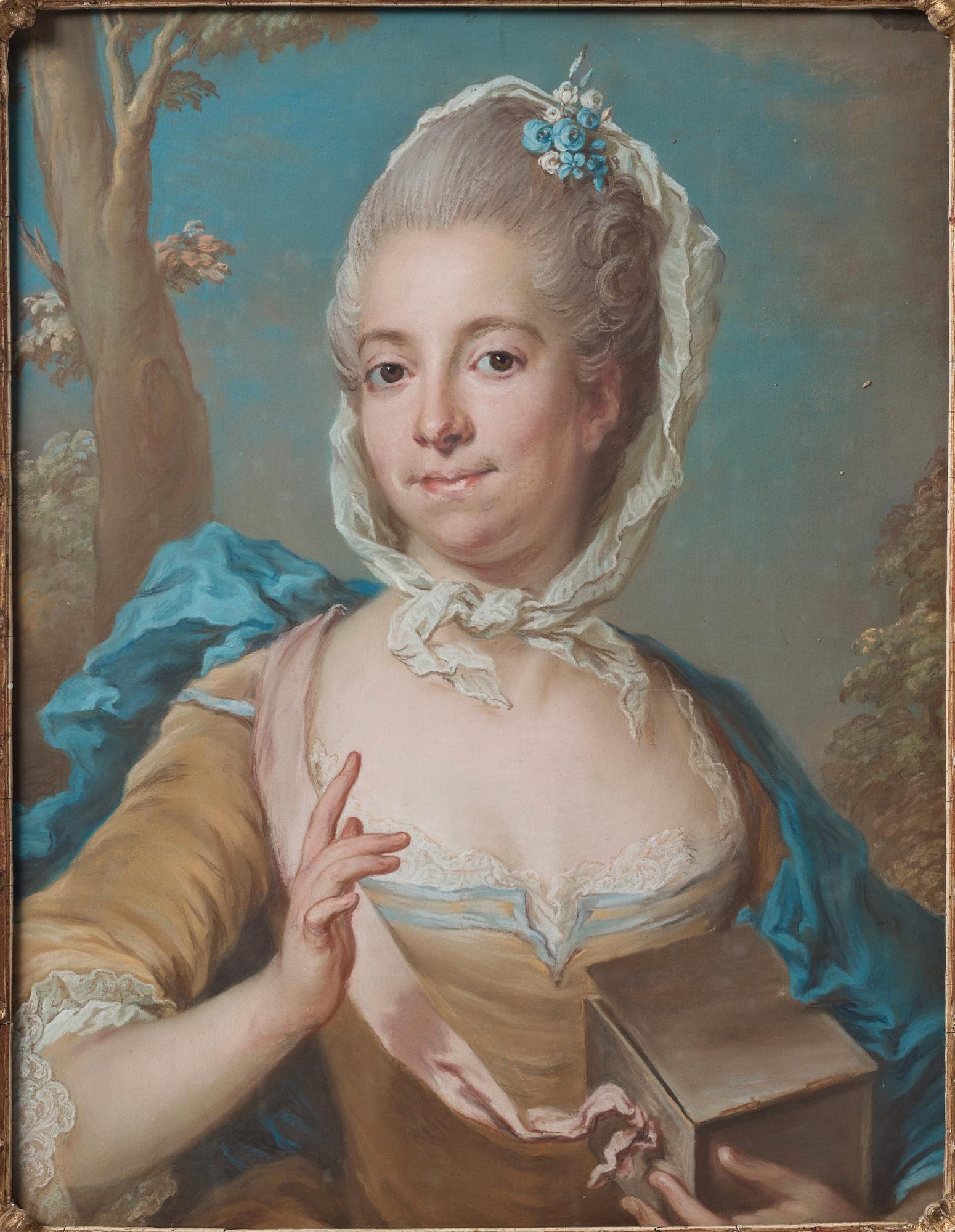Gustaf Lundberg, ”Beata Falker”(1742-1805)(née von Rosen) "en Savojarde".