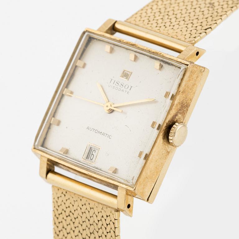 Tissot, Visodate, armbandsur, 29,5 x 29 mm.