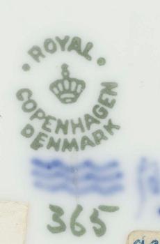 FIGURIN, porslin, Royal Copenhagen, Danmark.