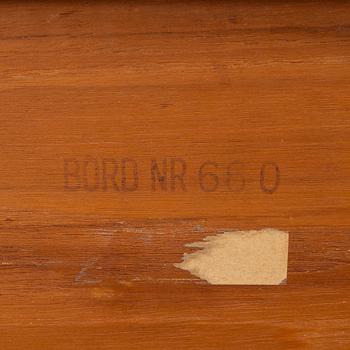 A coffee table, Birger Larssons factory, 1960s.