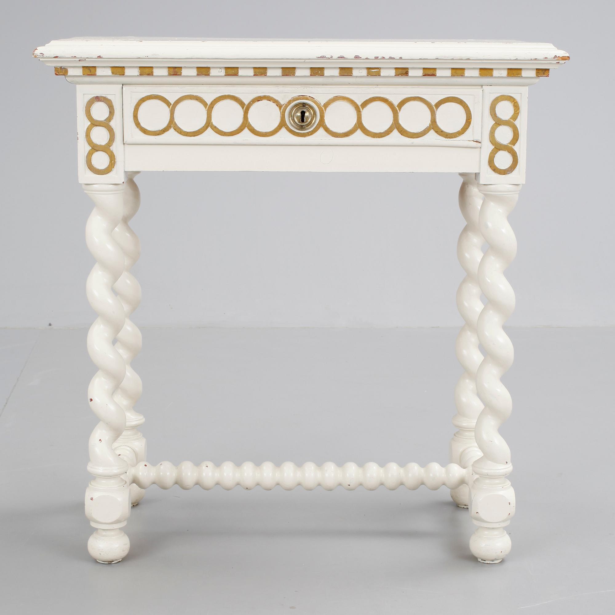 KONSOLBORD, barockstil, sekelskiftet 1900.