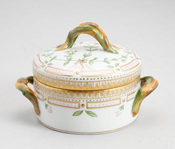 LOCKSKÅL, porslin, "Flora Danica", Royal Copenhagen.