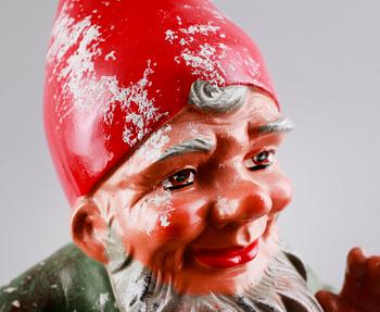 FIGURER, 2 st, terracotta, Tyskland, 1900-talets andra hälft.