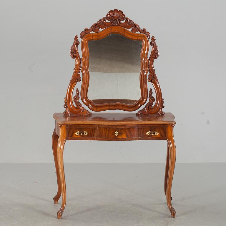 TOILETTBORD, nyrokoko, daterad 1868.