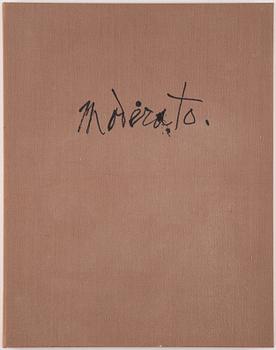 James Coignard, mapp med tre carborundum etsningar, 1981, signerade 72/75.