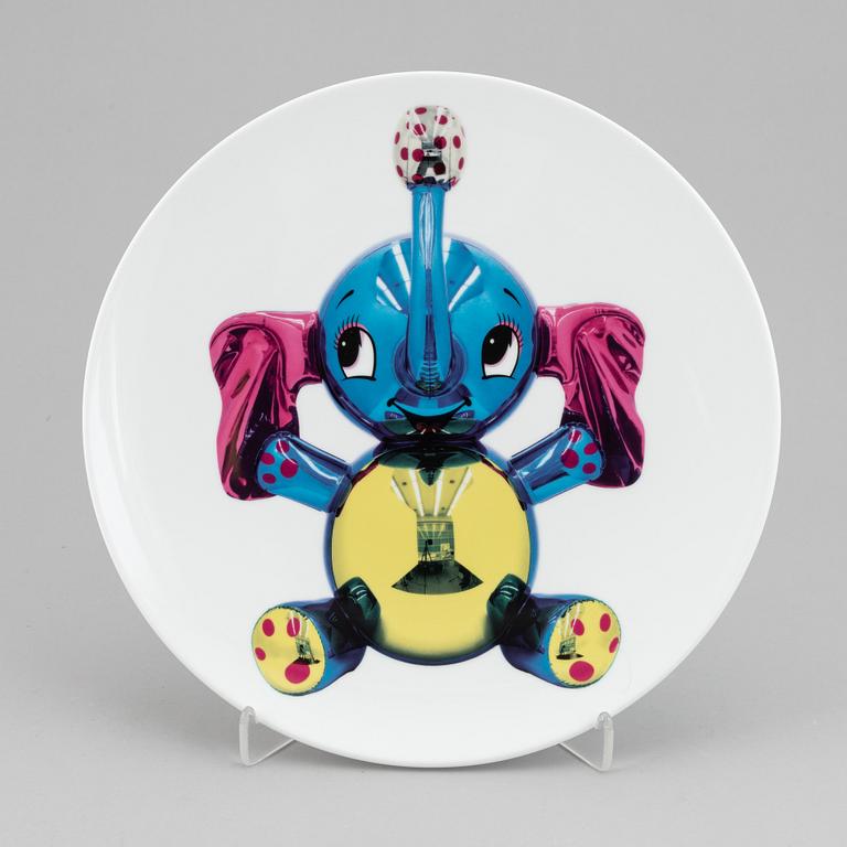 Jeff Koons, plate/multiple, 790/2500.