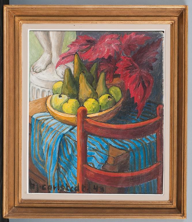 Birger Carlstedt, STILL LIFE WITH FRUIT.