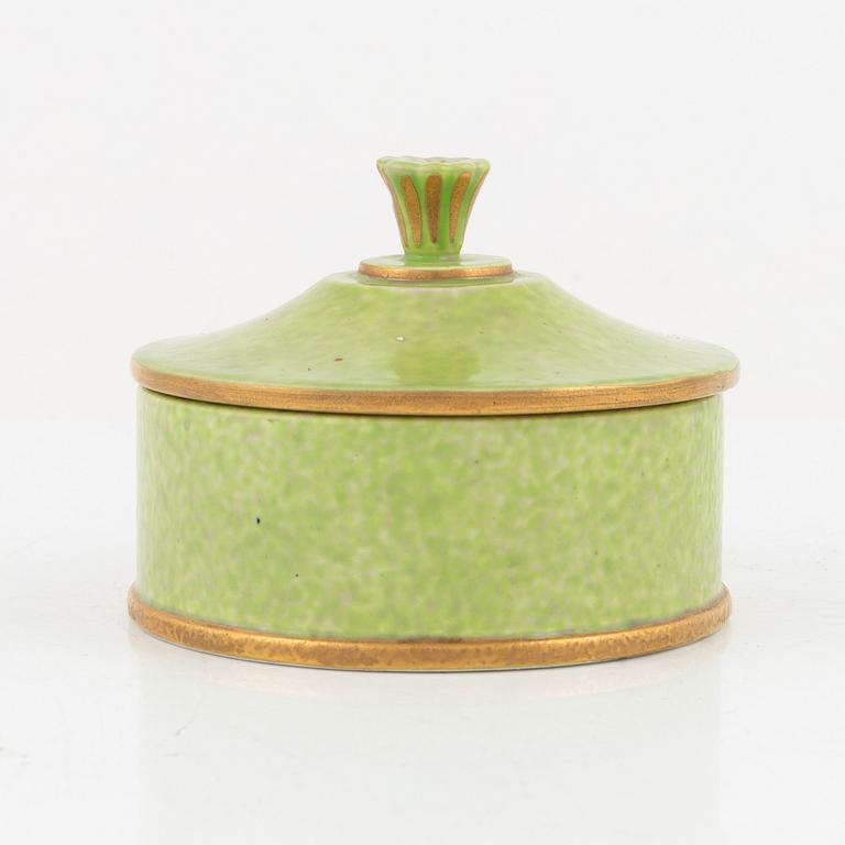 Wilhelm Kåge, a lidded ceramic jar, Gustavsberg, 1926.