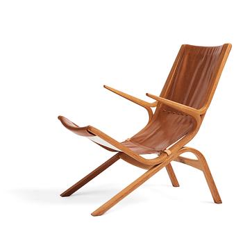 386. Bertil Fridhagen, an easy chair, "Limento", model 5-168 for Svenska Möbelfabrikerna Bodafors, Sweden 1961.