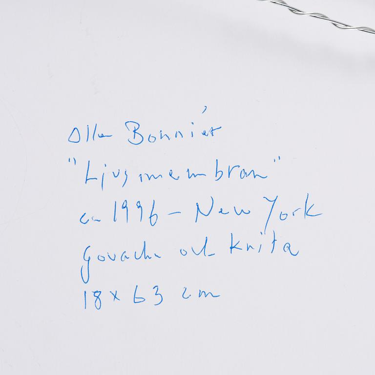 Olle Bonniér, "Ljusmembran".