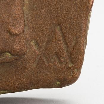 Wäinö Aaltonen, patinated plaster relief, signed and dated 1951.