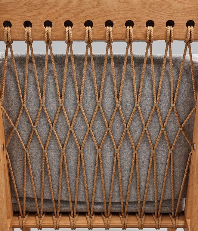 HANS J WEGNER, fåtölj, "GE375" Getama, Danmark, 1970-tal.