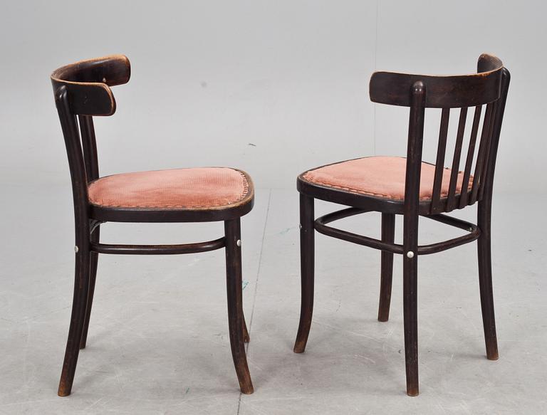STOLAR, 4 st, Thonet och Cosmos, 1900-talets första hälft.