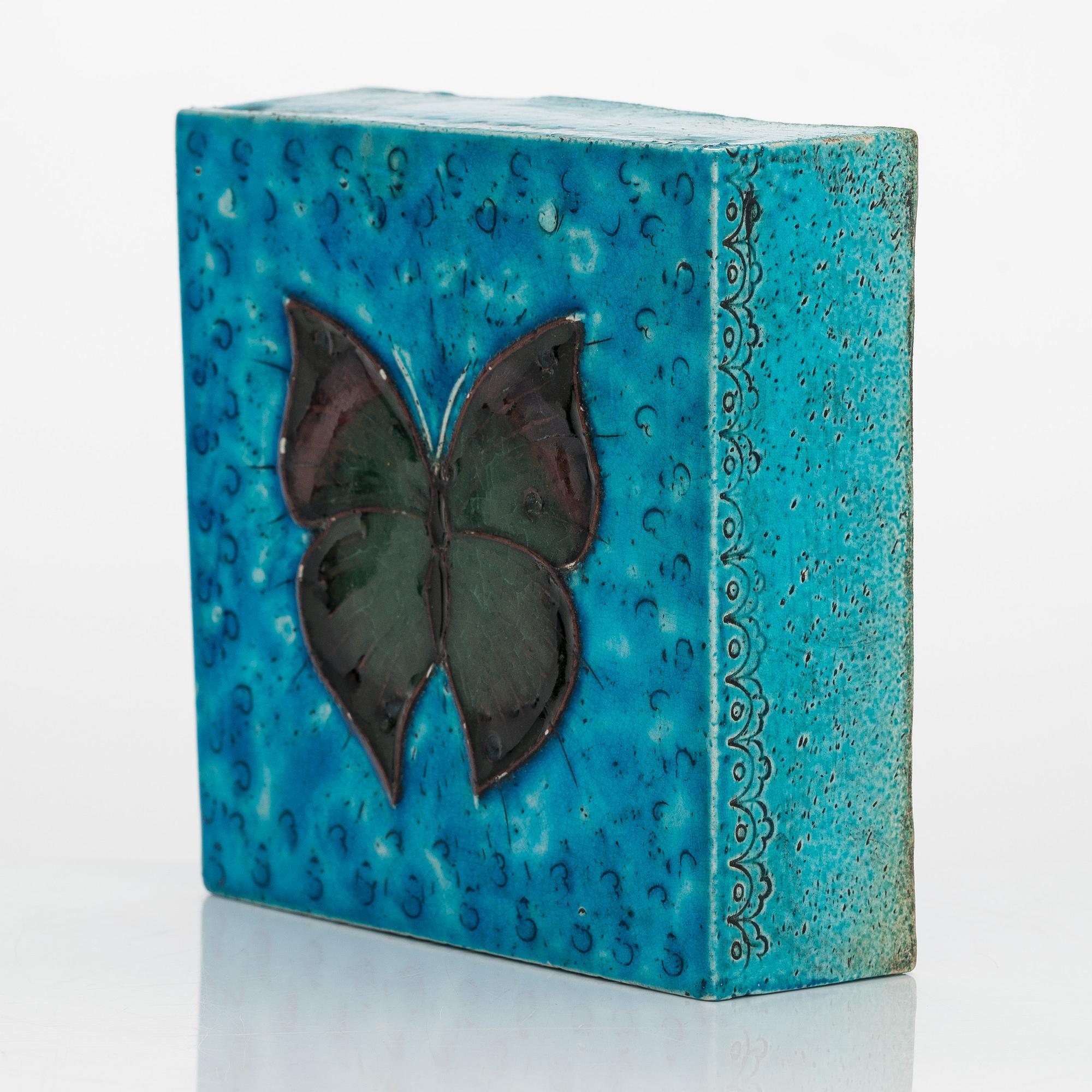 Rut Bryk, a stoneware relief signed BRYK.