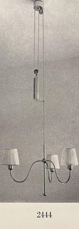 Josef Frank, taklampa, modell G 2444, Firma Svenskt Tenn, 1940-tal.