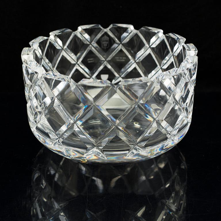 GUNNAR CYRÉN, a 'Sofiero' glass bowl from Orrefors.