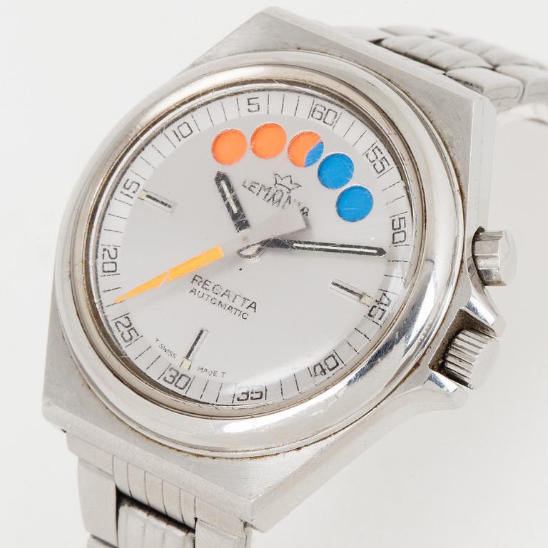 LEMANIA, Regatta, wristwatch, 40 mm.