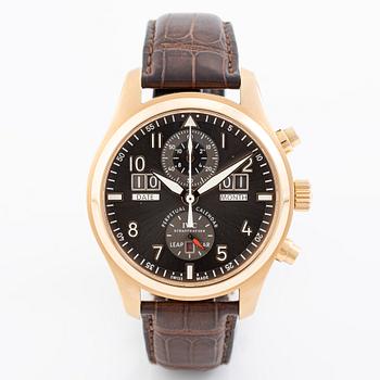 IWC, Pilot's Watch, Spitfire, Perpetual Calendar Digital Date-Month, wristwatch, 46 mm.