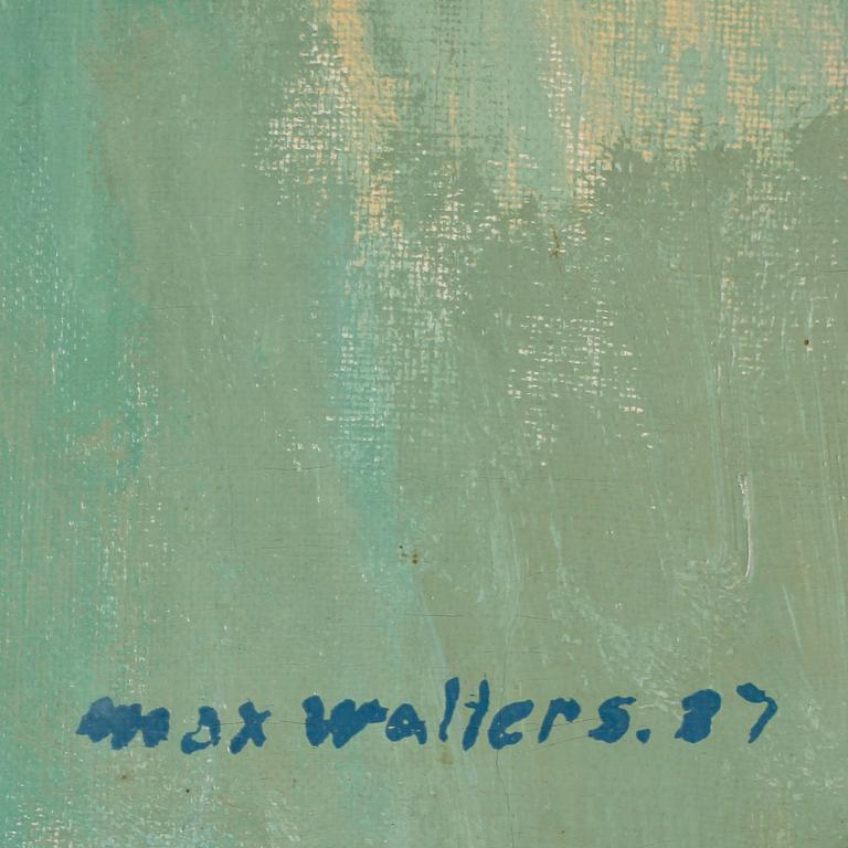 MAX WALTER SVANBERG, olja på duk, sign o dat -87.