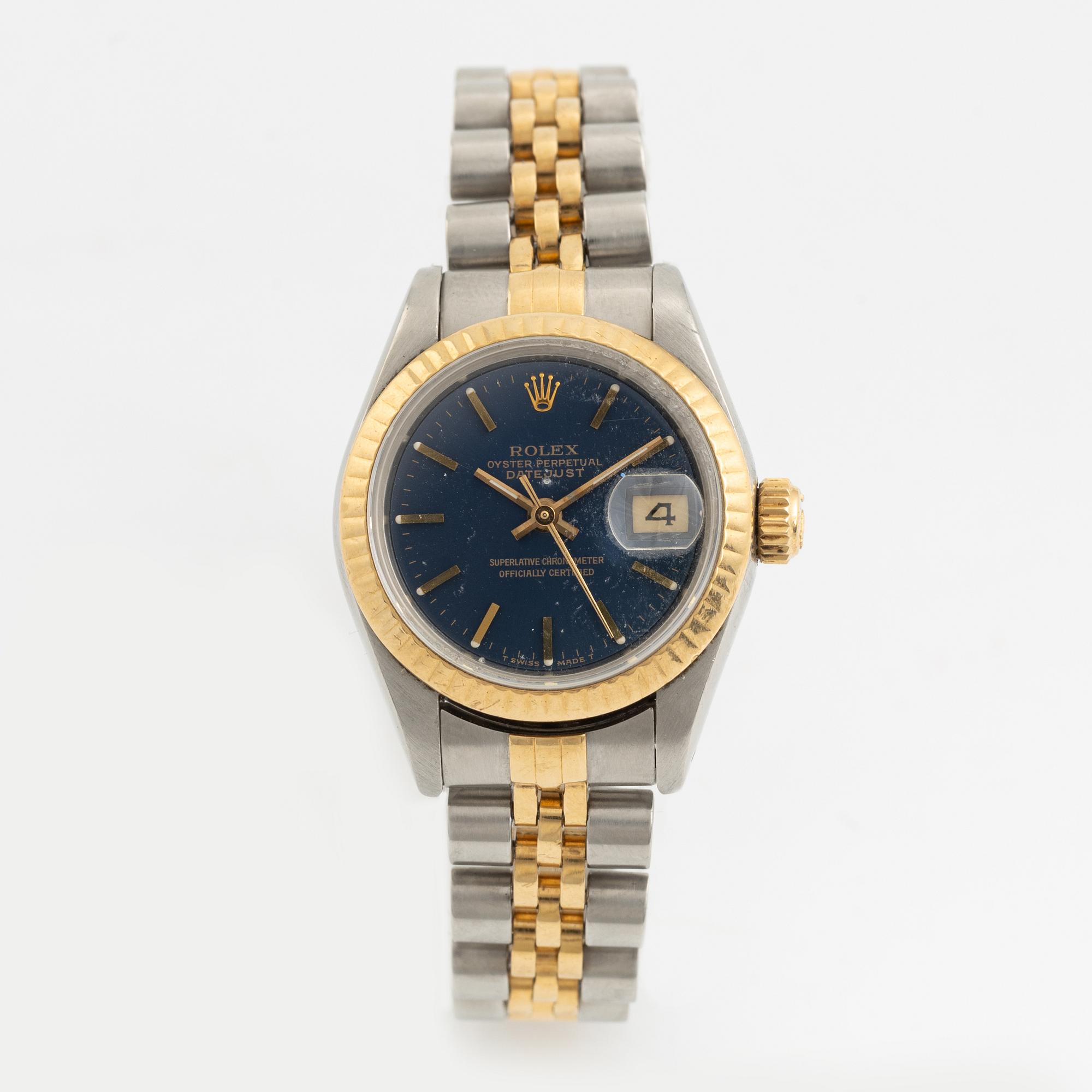 Rolex, Oyster Perpetual, Datejust, armbandsur, 26 mm.