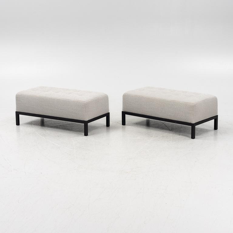 A pair of stools from Meridiani.