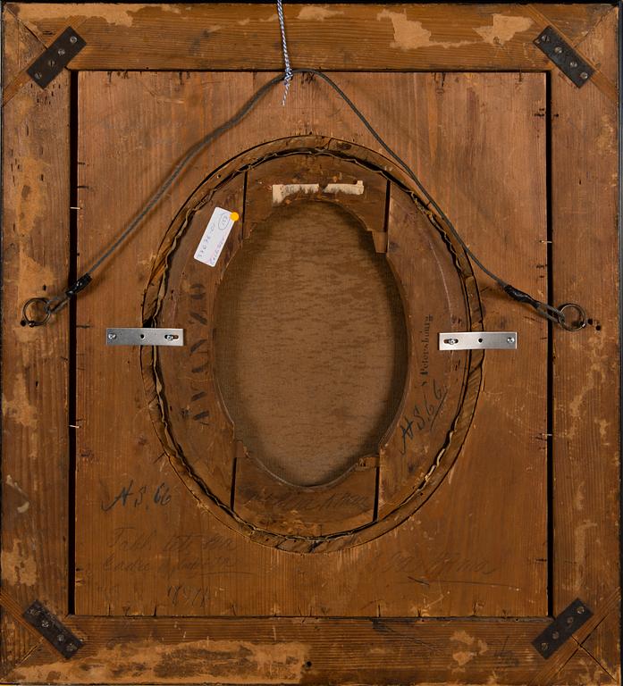 NIKOLAY EFIMOVICH RACHKOV, GIRL WITH A BLUE BOW.