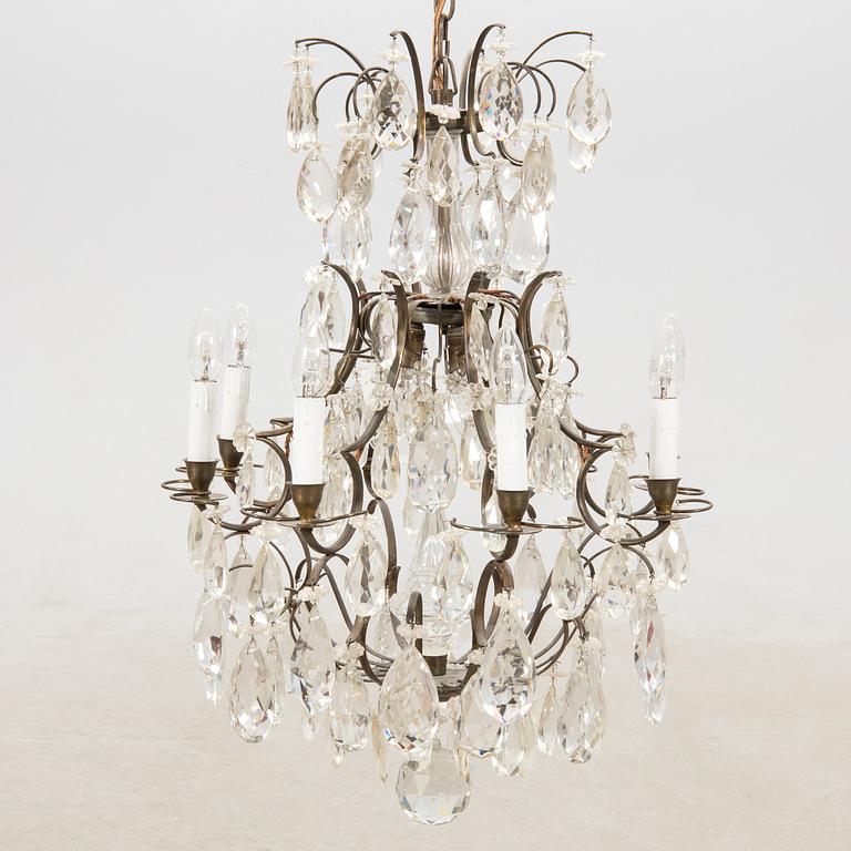 Chandelier Baroque style first half of the 20th century.