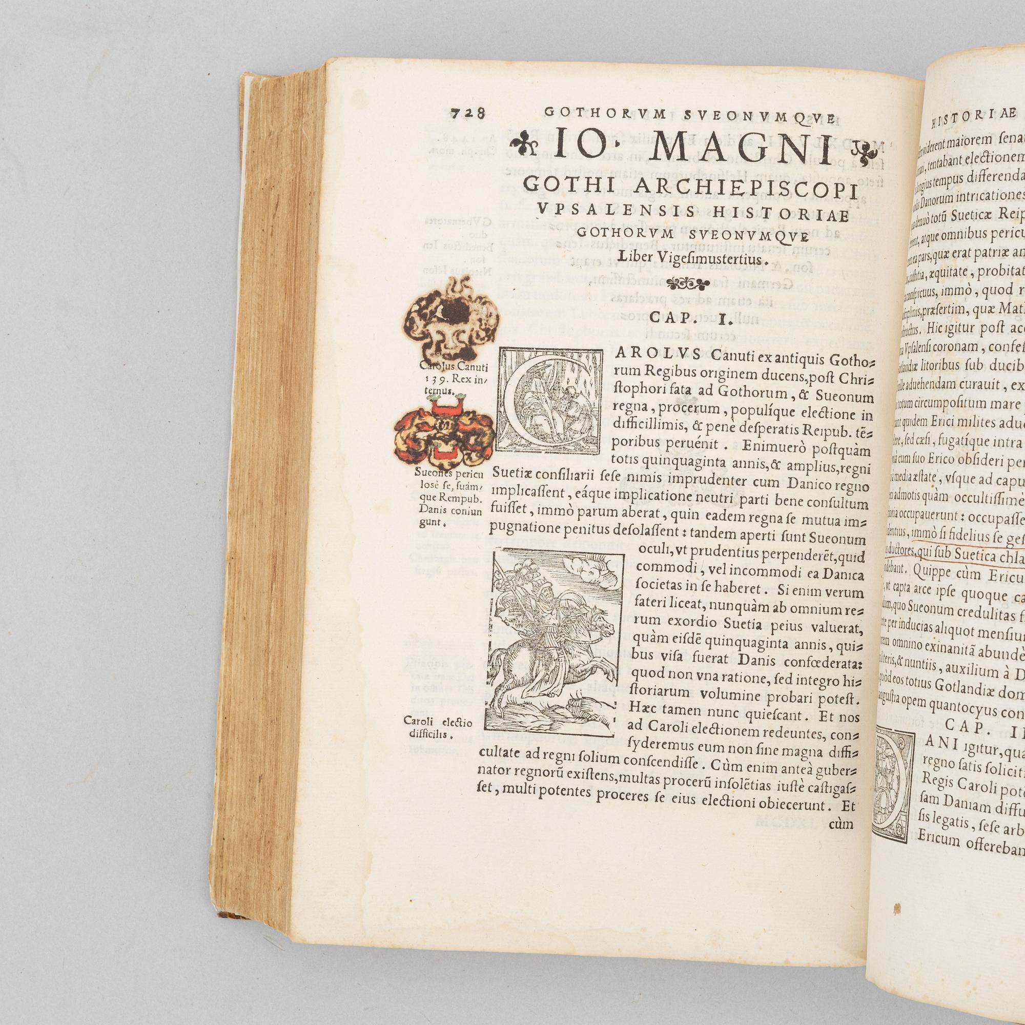First edition of Johannes Magnus' Historia, 1554.