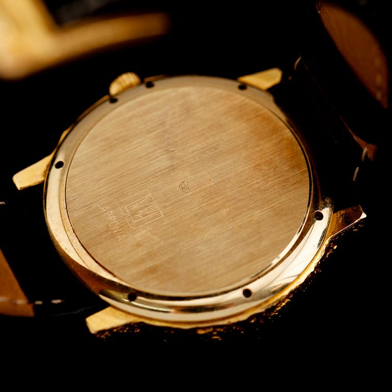 HERRARMBANDSUR, 14 k guld, Lapponia, Finland, 1997.