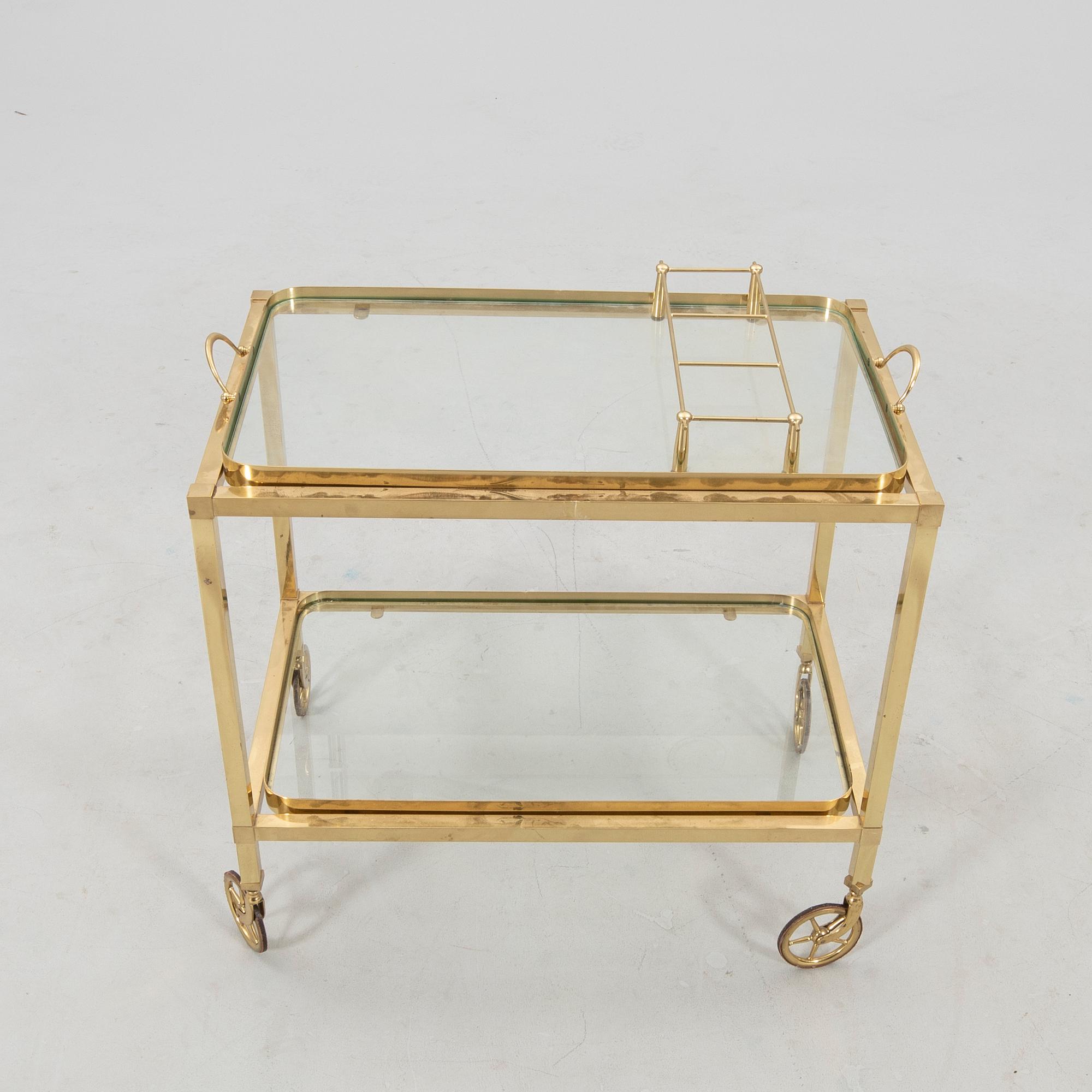 Serveringsvagn sent 1900-tal.