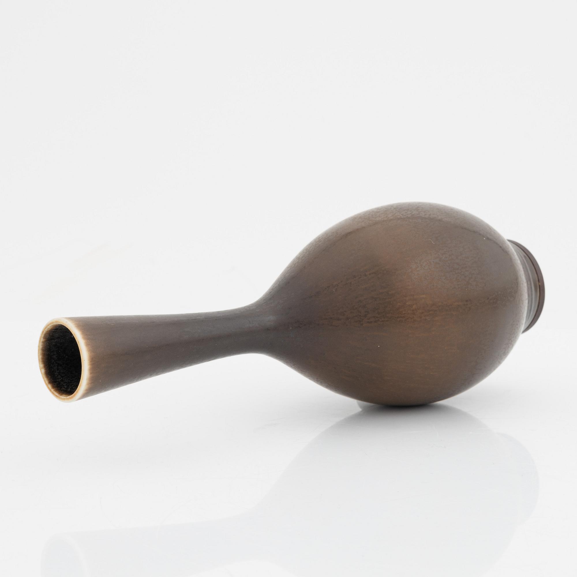 Berndt Friberg, a stoneware vase, Gustavsberg studio, Sweden 1965.