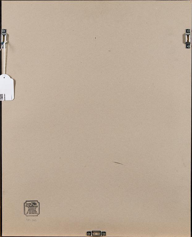 PRINTED AQUATINT, signed P. Hampden Hart, The Museum Galleries, London 1924 .