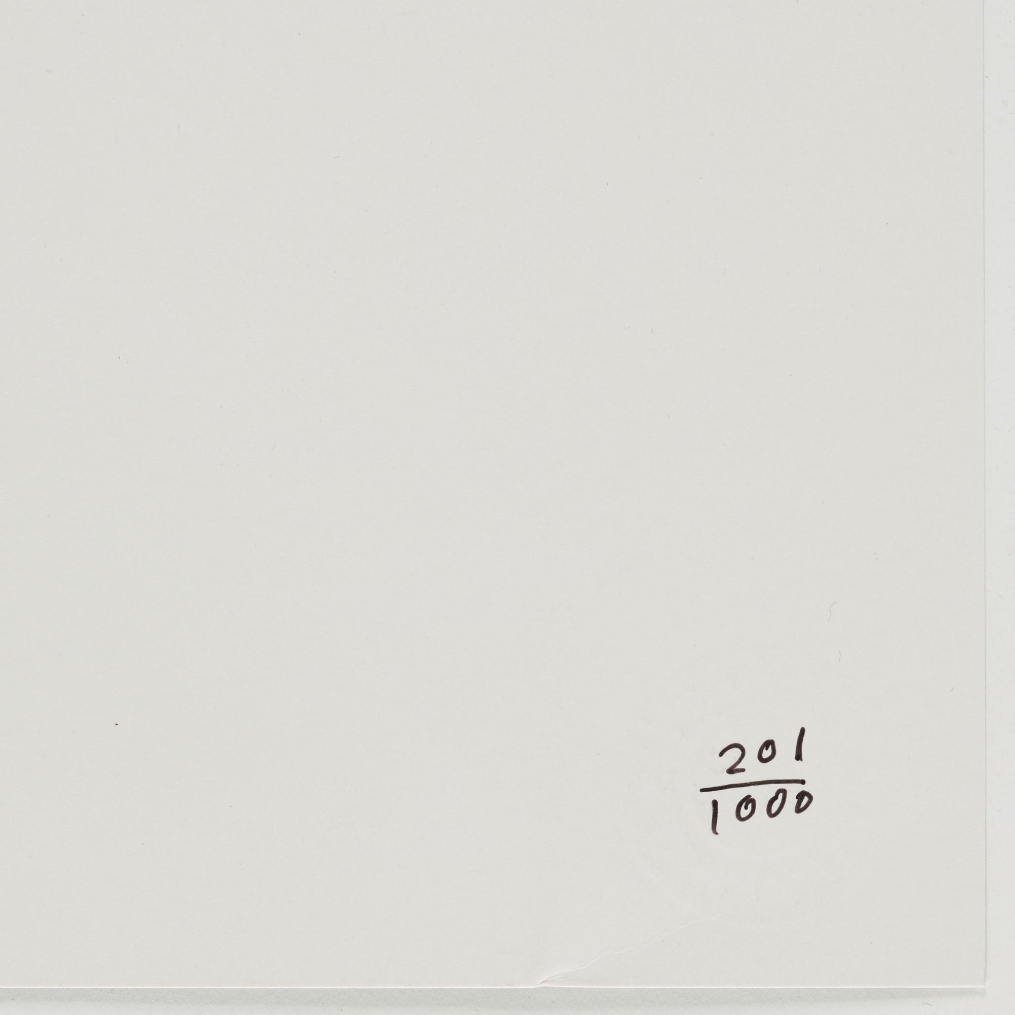 Banksy, "Flag (Silver)".