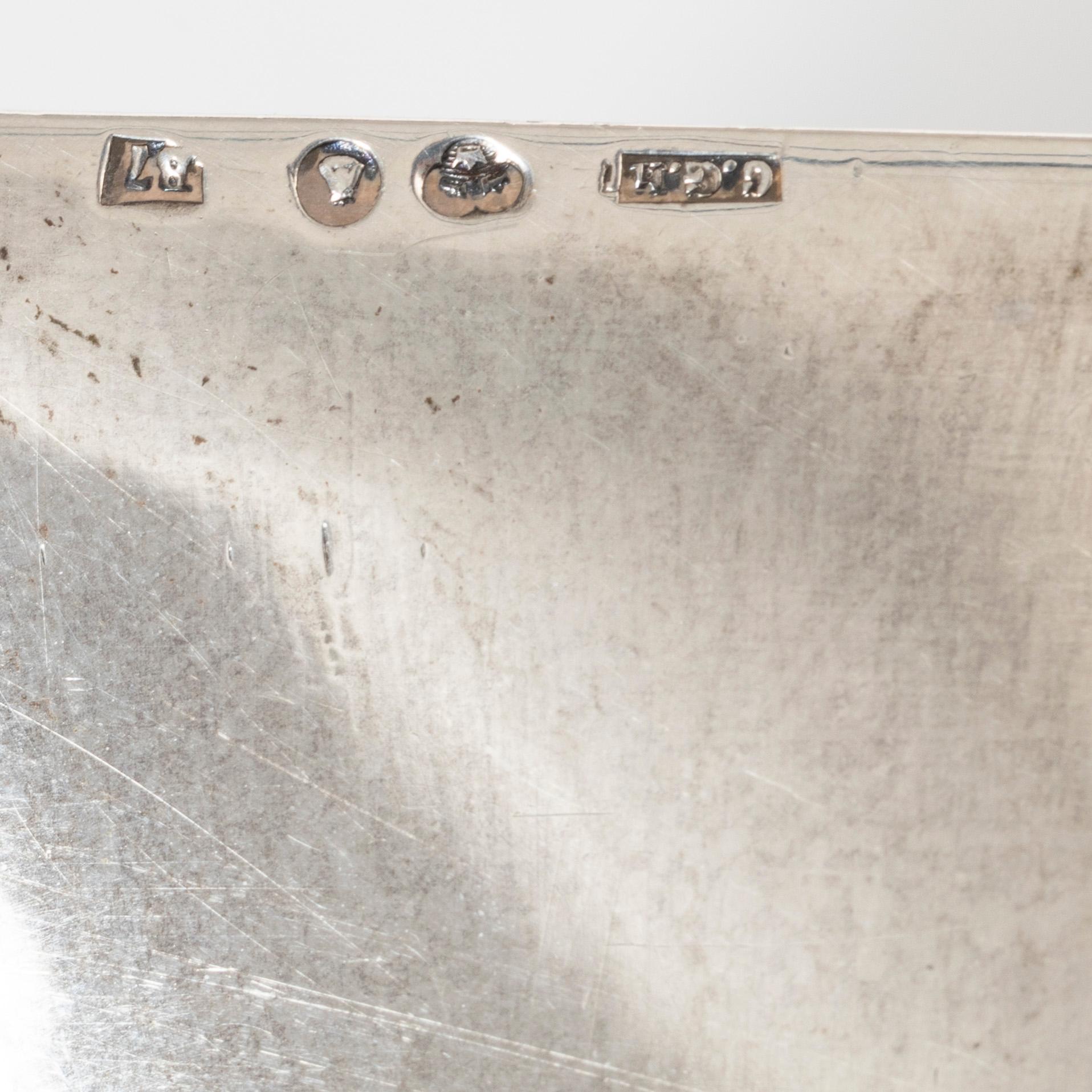 C.G. Hallberg, Kanna, silver, jugend, Stockholm 1904.