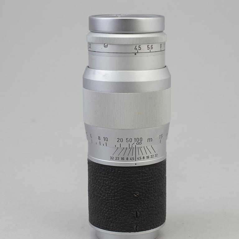 A Leica Leica IIIf no 527327 from 1951. With Elmar f=5 cm 1:3,5, Summarit f=5 cm 1:1,5 and more.