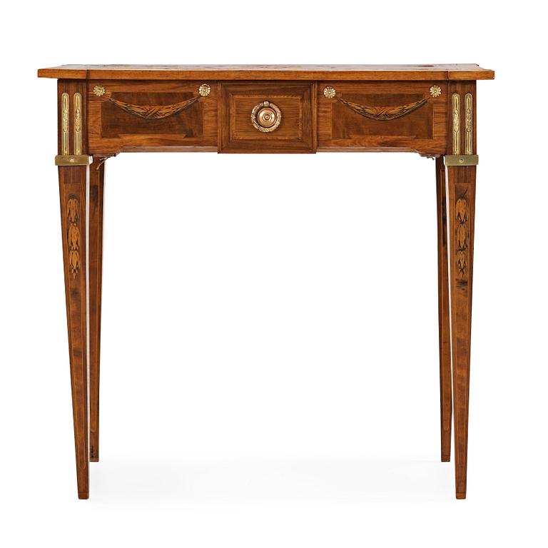 A Gustavian table by Georg Haupt (master 1770-1784), not signed.