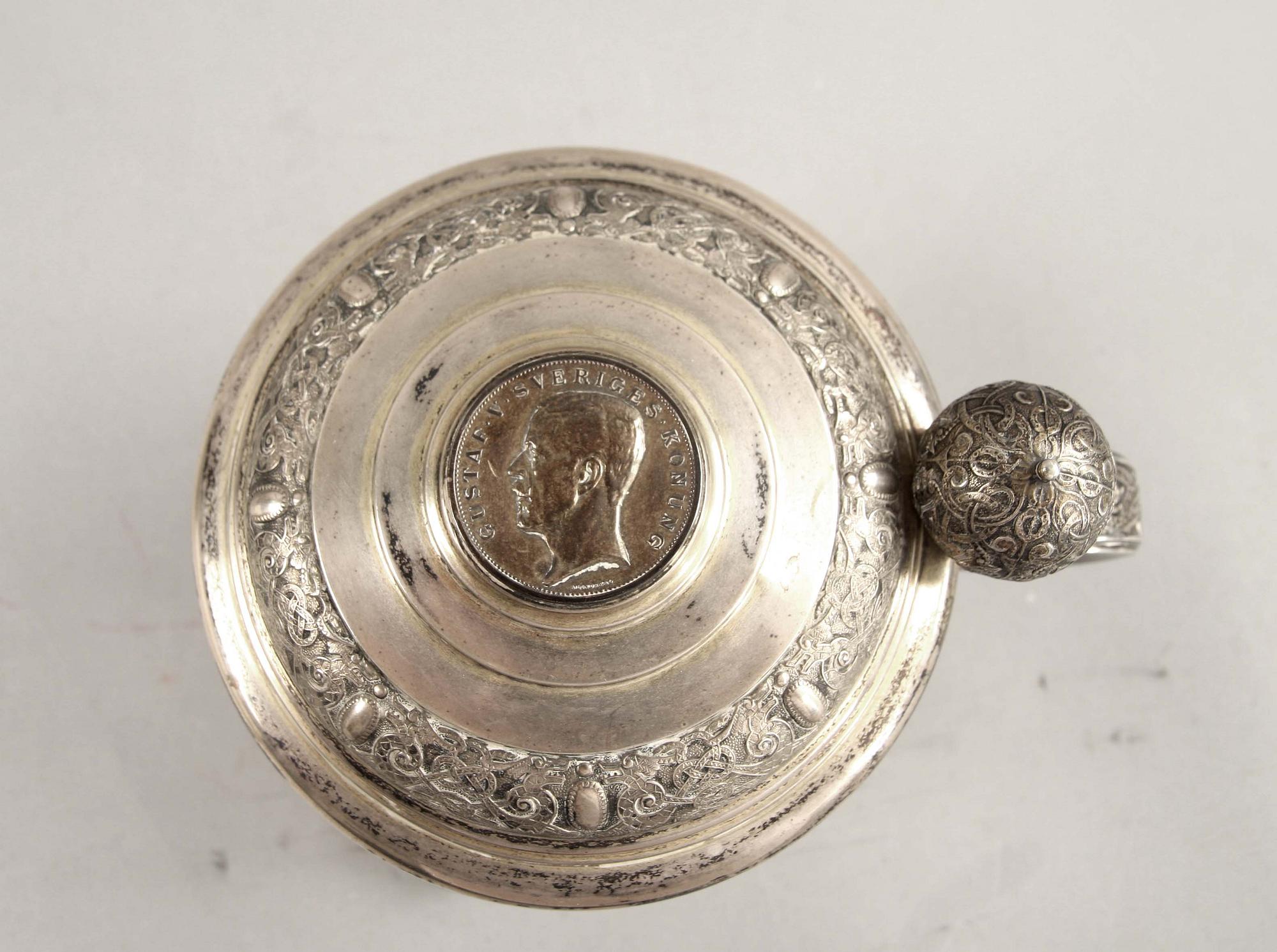 STOP, silver. Barockstil, G.A.B 1919.