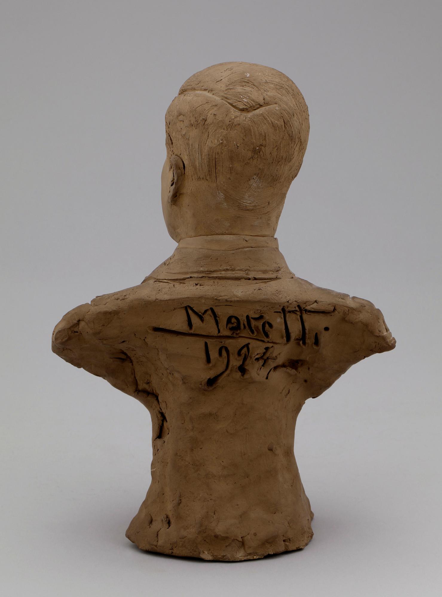 ALLESANDRO MORETTI, skulptur, sign o dat a tergo.