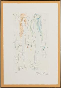 Salvador Dalí, "Return of Shulamite" Ur Song if Songs of Salomon.