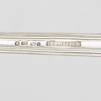 Gustaf Möllenborg, Table spoons, 12 pcs, silver, Stockholm 1915.
