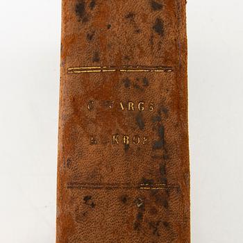 Cajsa Warg bok "Hjelpreda i hushållningen..." 1822.