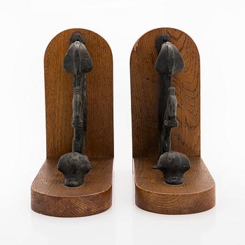 A pair of 20th century bookends.