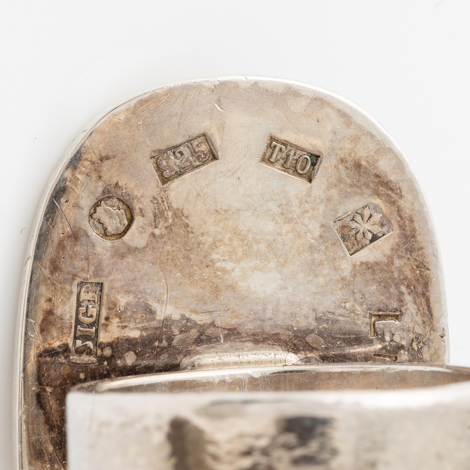 Sigurd Persson, en ring, sterlingsilver.