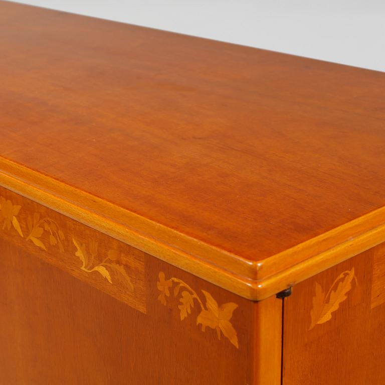 SKÄNK / SIDEBOARD, "Fjällblommor", Carl Malmsten, Meeths, formgiven 1942.