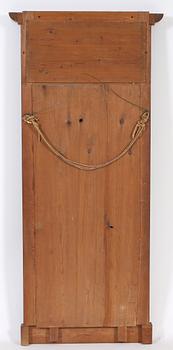 SPEGEL, senempire samt KONSOLBORD, nyrokoko, 1800-talets mitt.