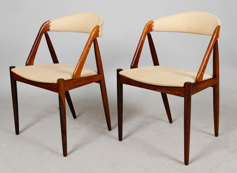 MATSALSMÖBEL, 5 delar, 1960-tal.