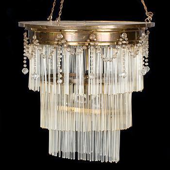 LJUSKRONA, 1900-tal. Höjd 60 cm.