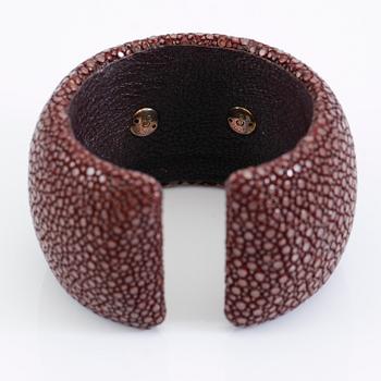 ARMRING, silver, citrin och topaser.