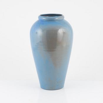 A earthenware floor vase, Nittsjö mid 20th century.